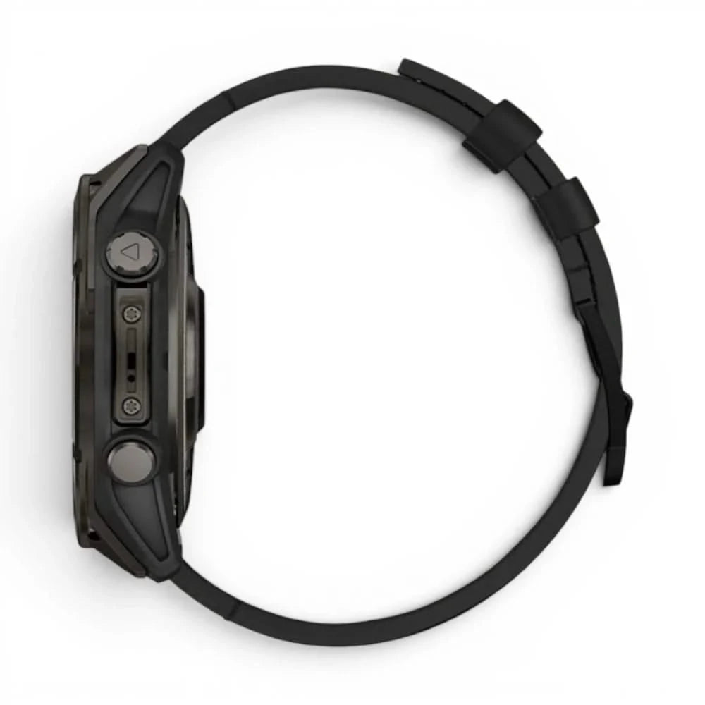 Bracelet Rancher cuir marron, vue de dos - Garmin QuickFit 22mm | Clipz-it