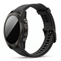 Bracelet Rancher cuir marron, vue de dos - Garmin QuickFit 22mm | Clipz-it