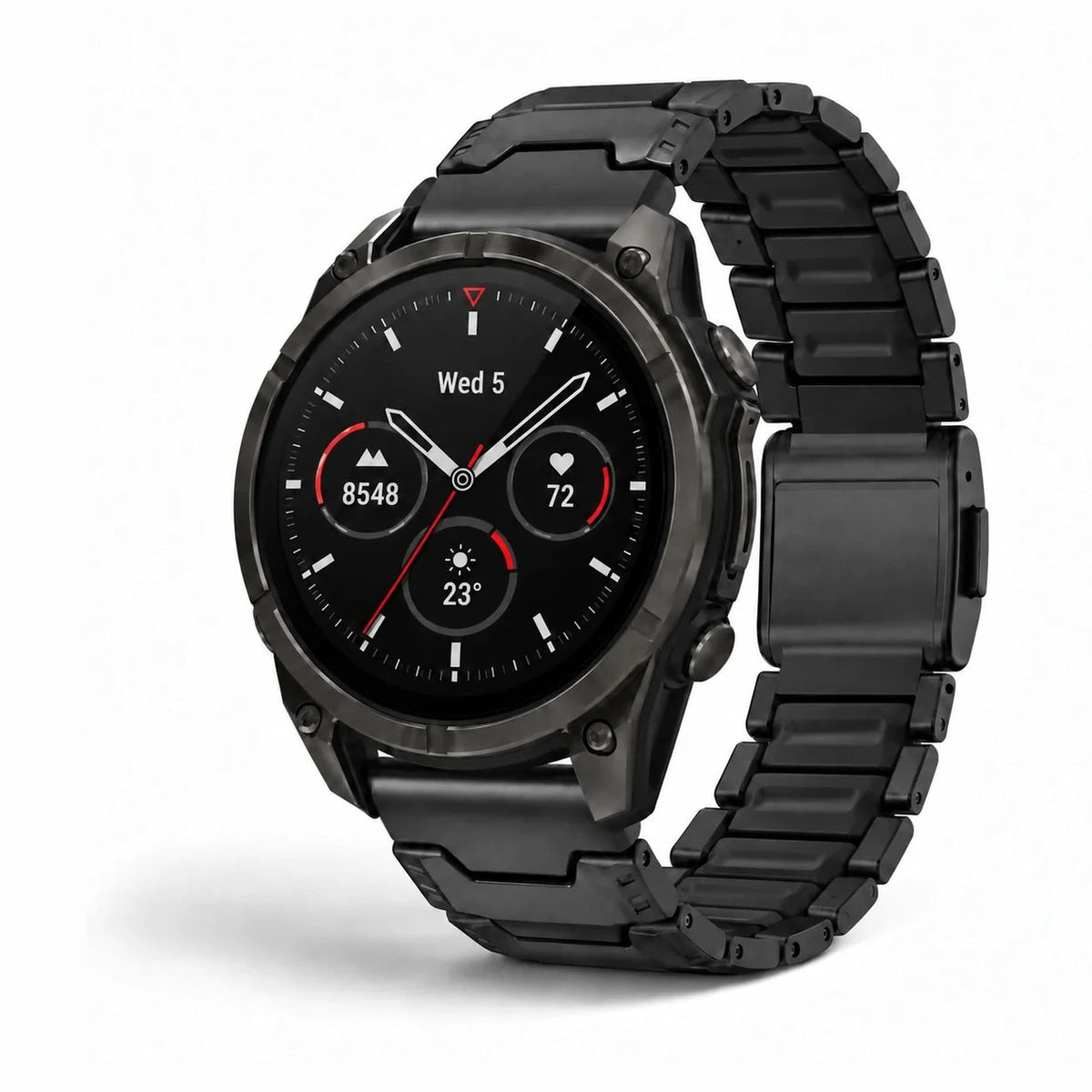Bracelete Forge preto - Garmin QuickFit 26 mm | Clipz-it