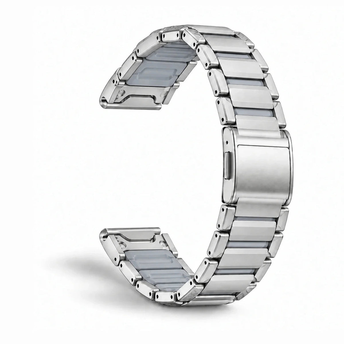 Bracelete Forge titânio / cinzento, vista 2 - Garmin QuickFit 26 mm | Clipz-it
