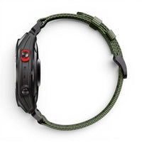 Λουράκι Kevlar υφασμάτινο πορτοκαλί, πλάγια όψη - Garmin QuickFit 26mm | Clipz-it