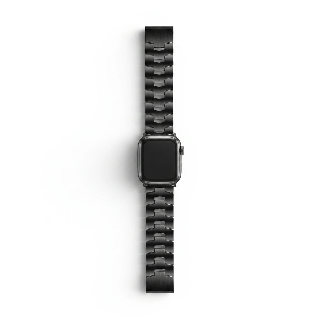 Bracelet Kratos titane acier, vue de dos - Garmin QuickFit 26mm | Clipz-it