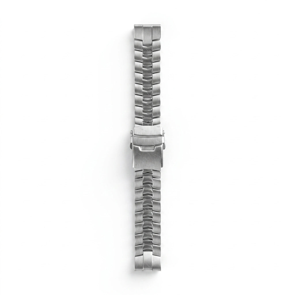 Bracelet Kratos titane acier, vue de profil 2 - Garmin QuickFit 26mm | Clipz-it