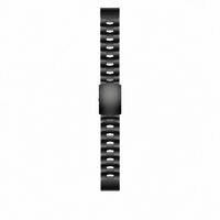 Bracelet Kratos titane noir, vue de dos 2 - Garmin QuickFit 26mm | Clipz-it