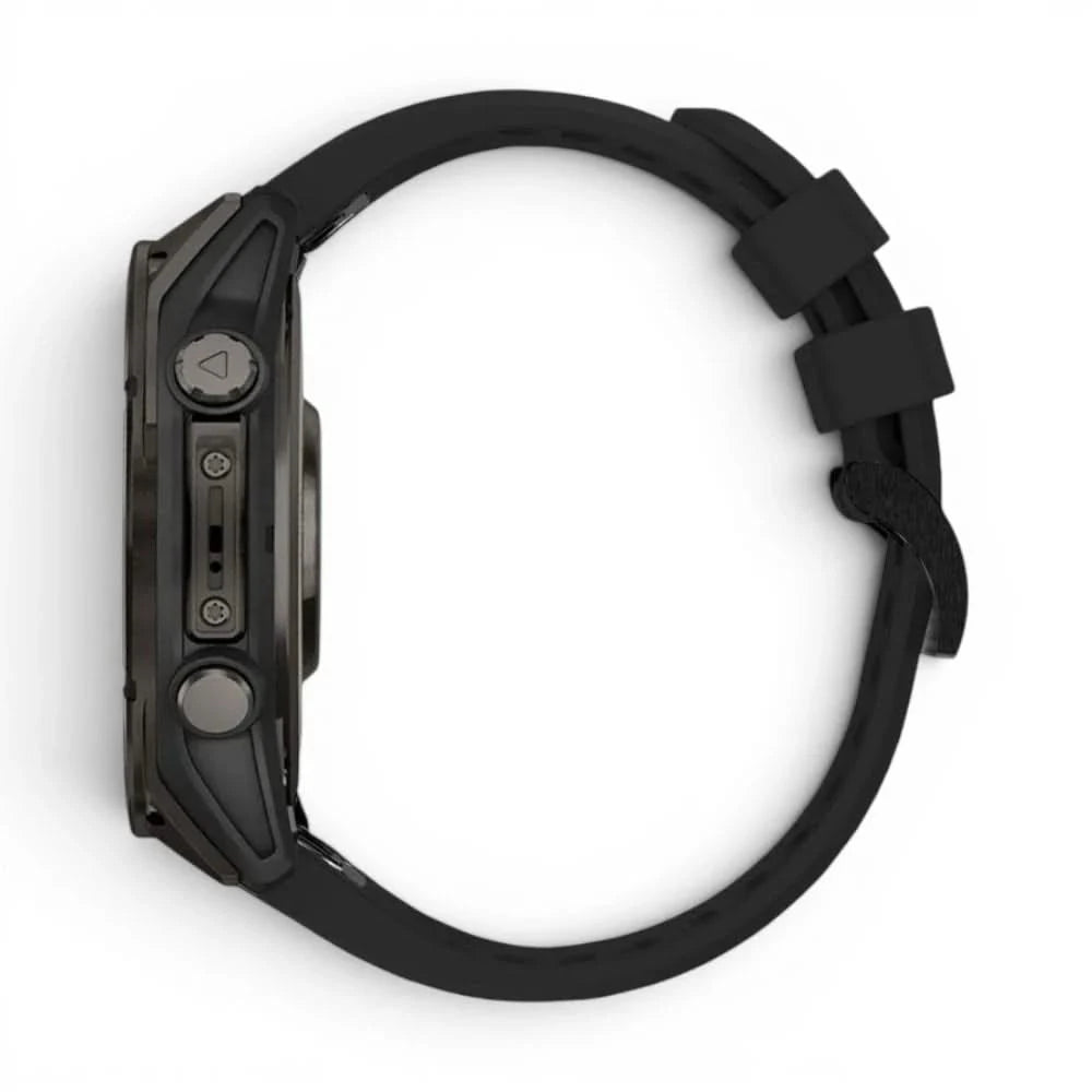 Bracelet Motion silicone noir, vue de dos - Garmin QuickFit 26mm | Clipz-it