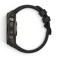 Bracelet Motion silicone noir, vue de dos - Garmin QuickFit 26mm | Clipz-it