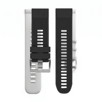 Bracelet Motion silicone vert, vue de profil 2 - Garmin QuickFit 26mm | Clipz-it