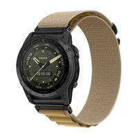 Pasek Garmin Ridge QuickFit 20 mm z nylonu w kolorze pszenicznym – Clipz-it