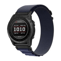 Granatowy pasek Garmin Ridge QuickFit 20 mm z nylonu – Clipz-it
