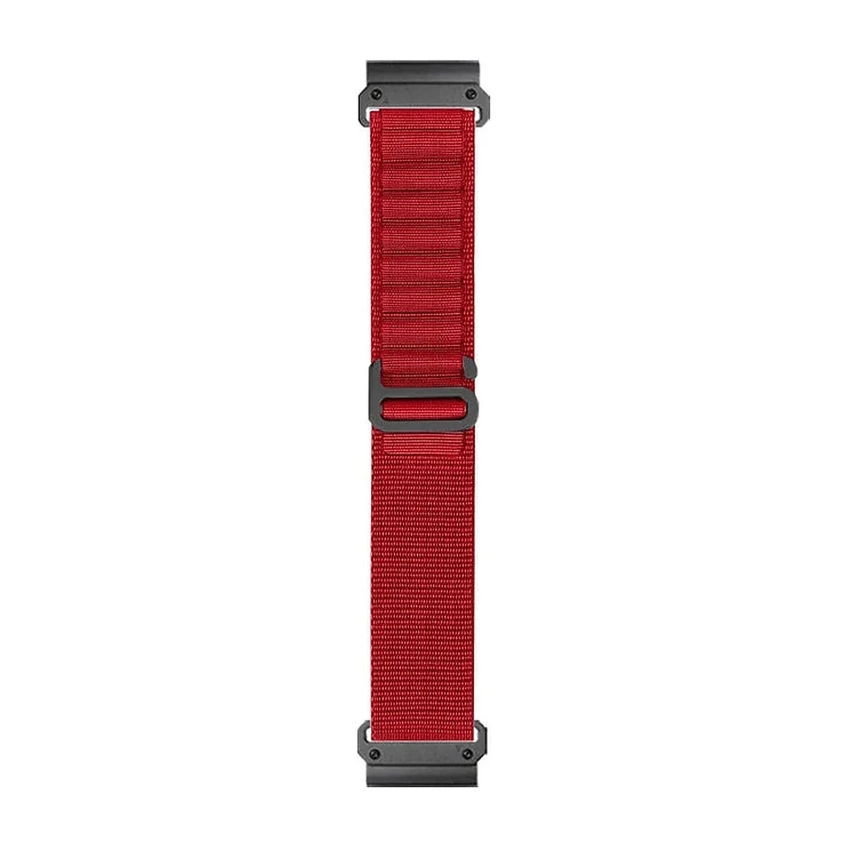 Bracelet Garmin Ridge QuickFit 26 mm rouge en nylon – Clipz-it