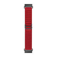 Bracelet Garmin Ridge QuickFit 26 mm rouge en nylon – Clipz-it