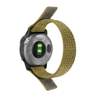 Garmin Scout QuickFit 26 mm urrem i nylon med velcro, olivengrøn – Clipz-it