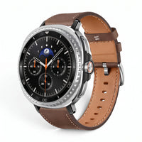 Bracelet Baron cuir marron 2 - Samsung Galaxy Watch 8 | Clipz-it