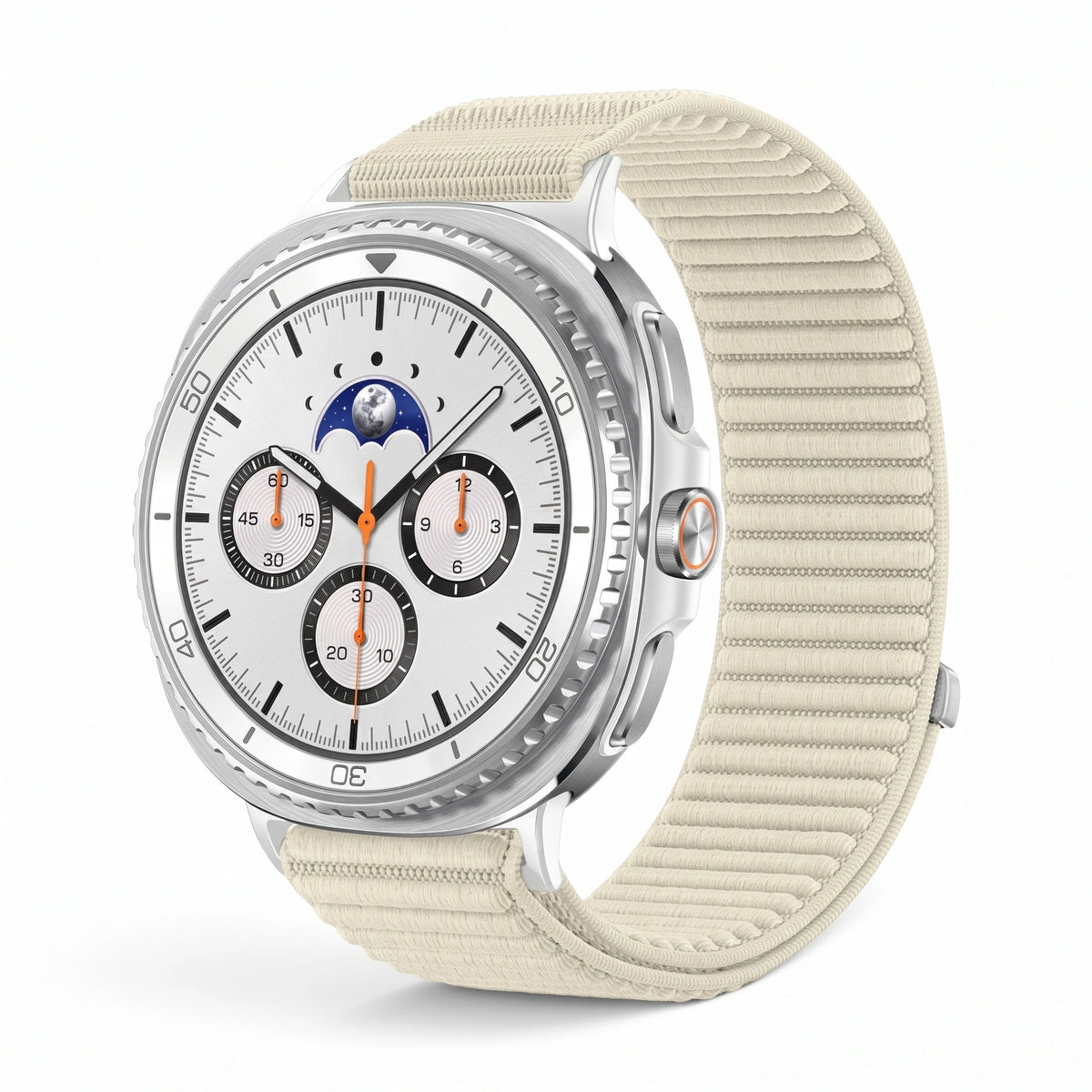 Bracelet Cocoon nylon beige - Samsung Galaxy Watch 8 | Clipz-it