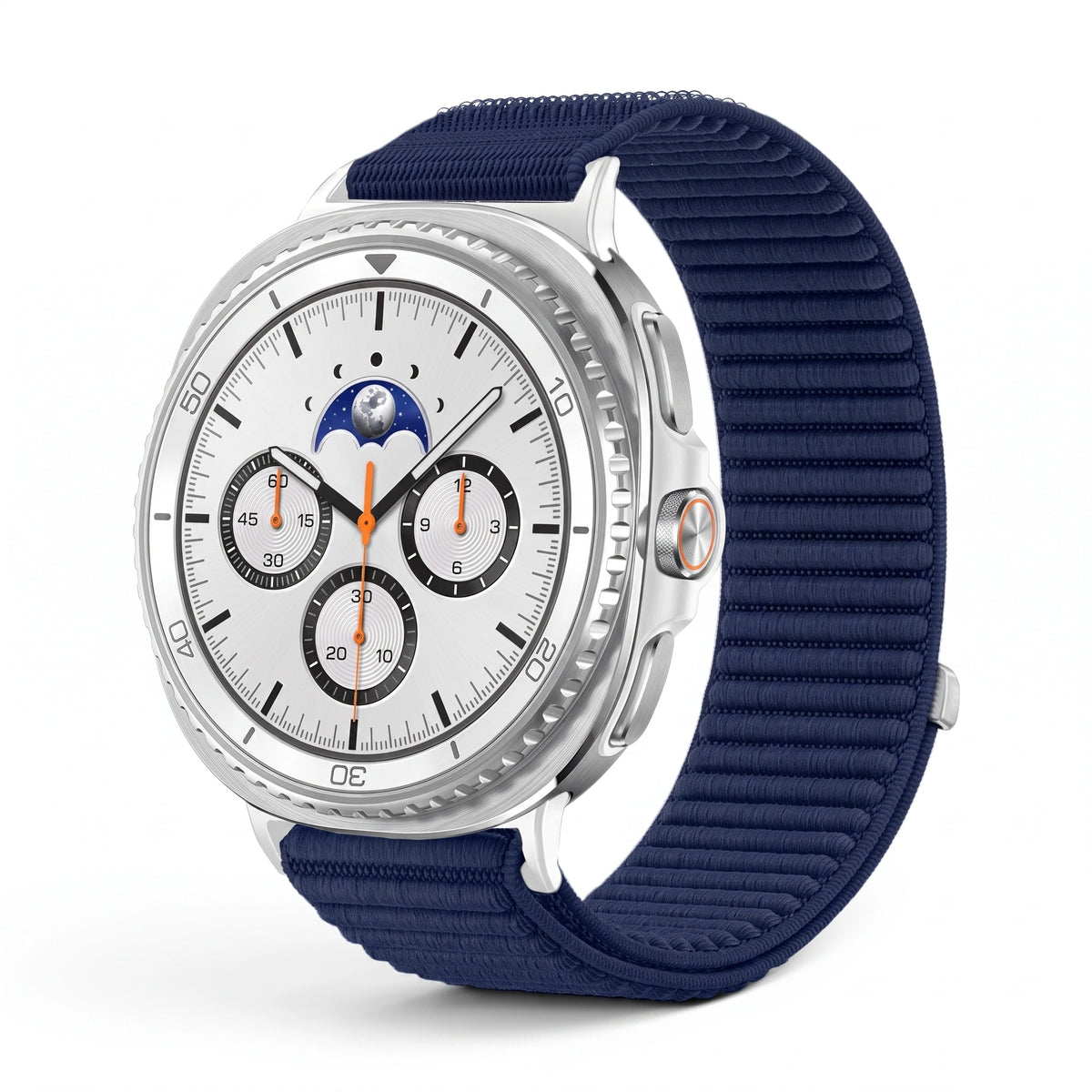 Bracelet Cocoon nylon bleu - Samsung Galaxy Watch 8 | Clipz-it
