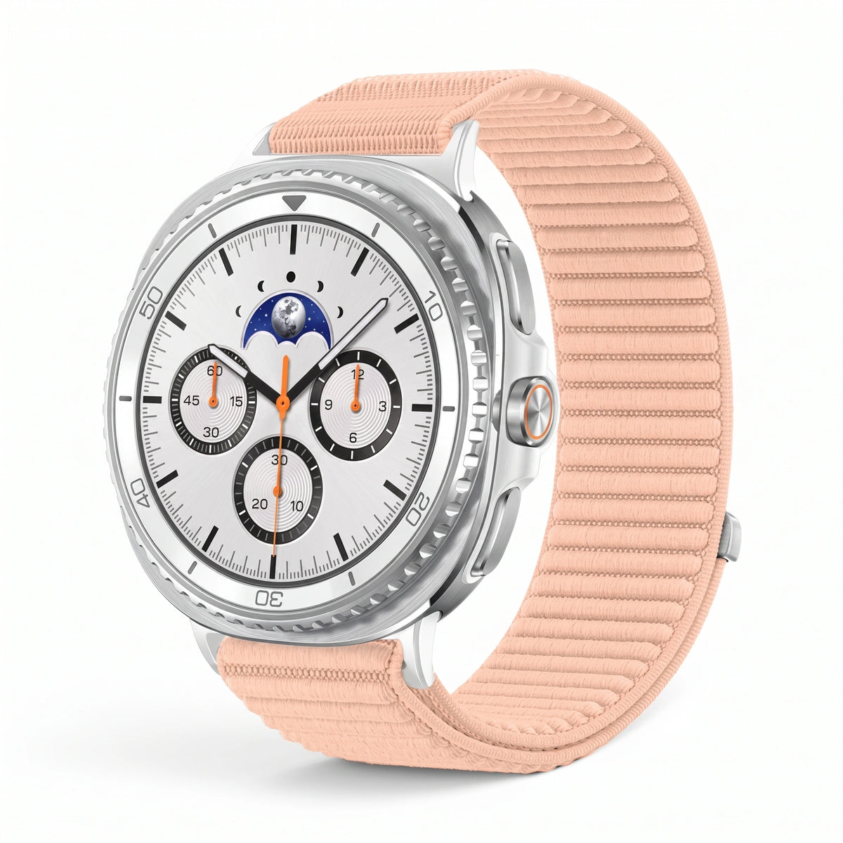 Bracelet Cocoon nylon rose - Samsung Galaxy Watch 8 | Clipz-it