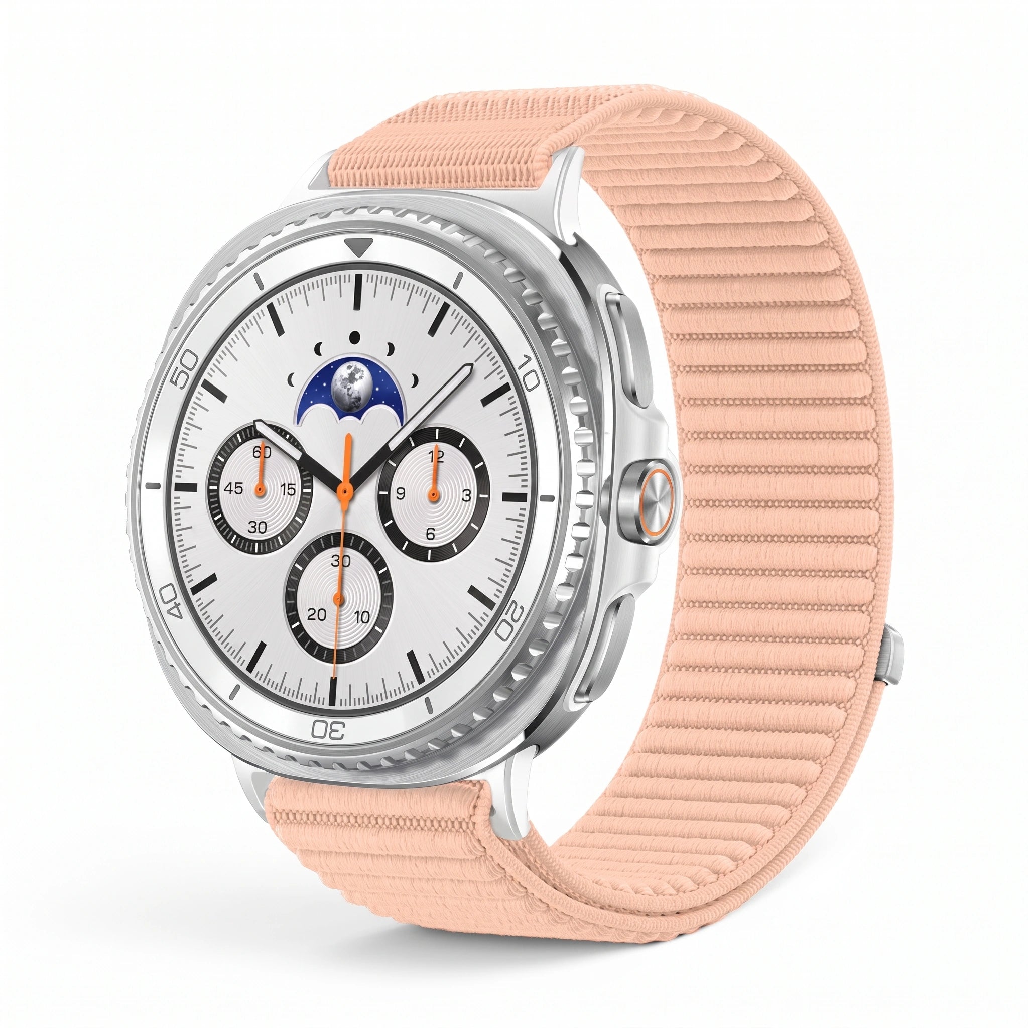 Bracelet Cocoon nylon rose - Samsung Galaxy Watch 8 | Clipz-it
