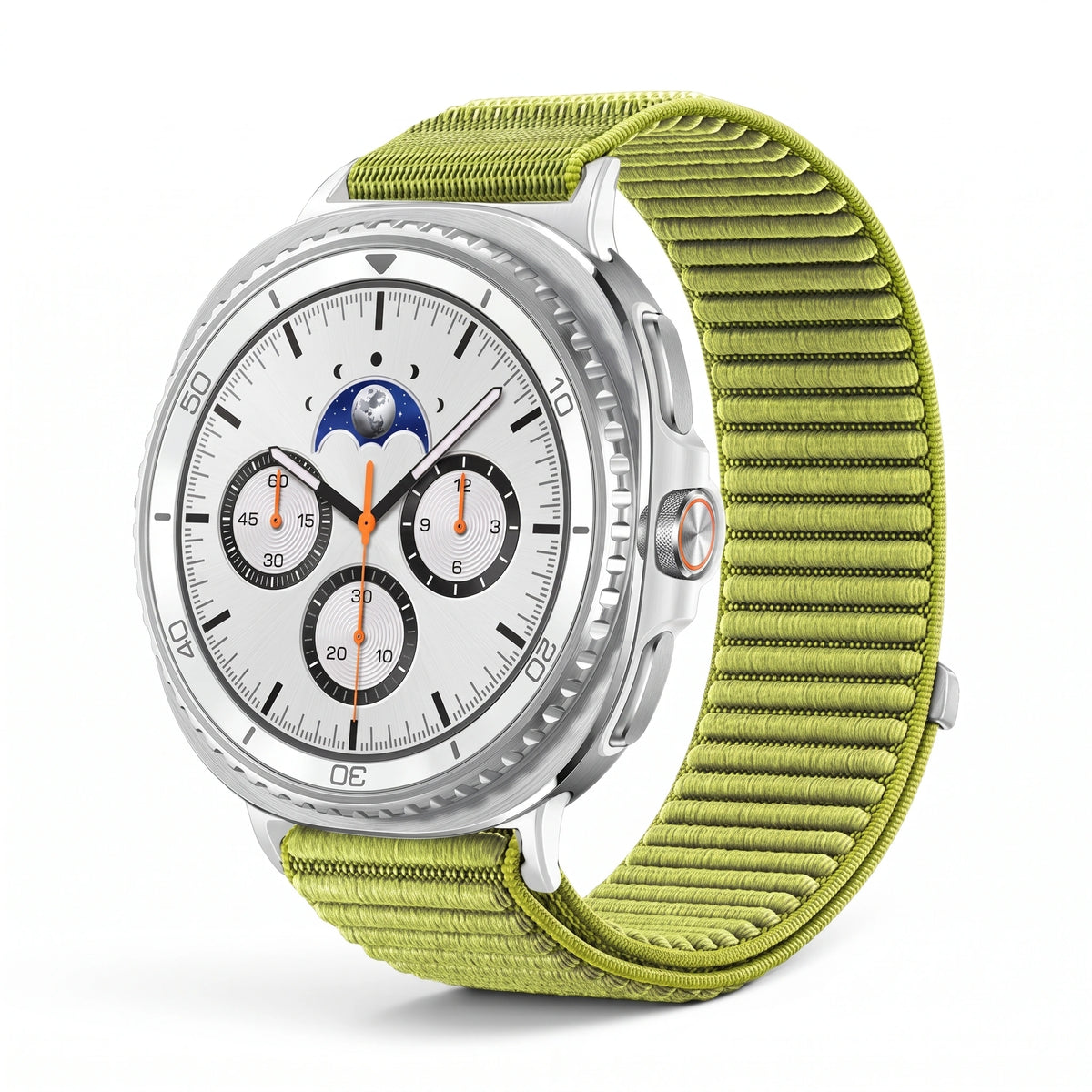Bracelet Cocoon nylon vert - Samsung Galaxy Watch 8 | Clipz-it