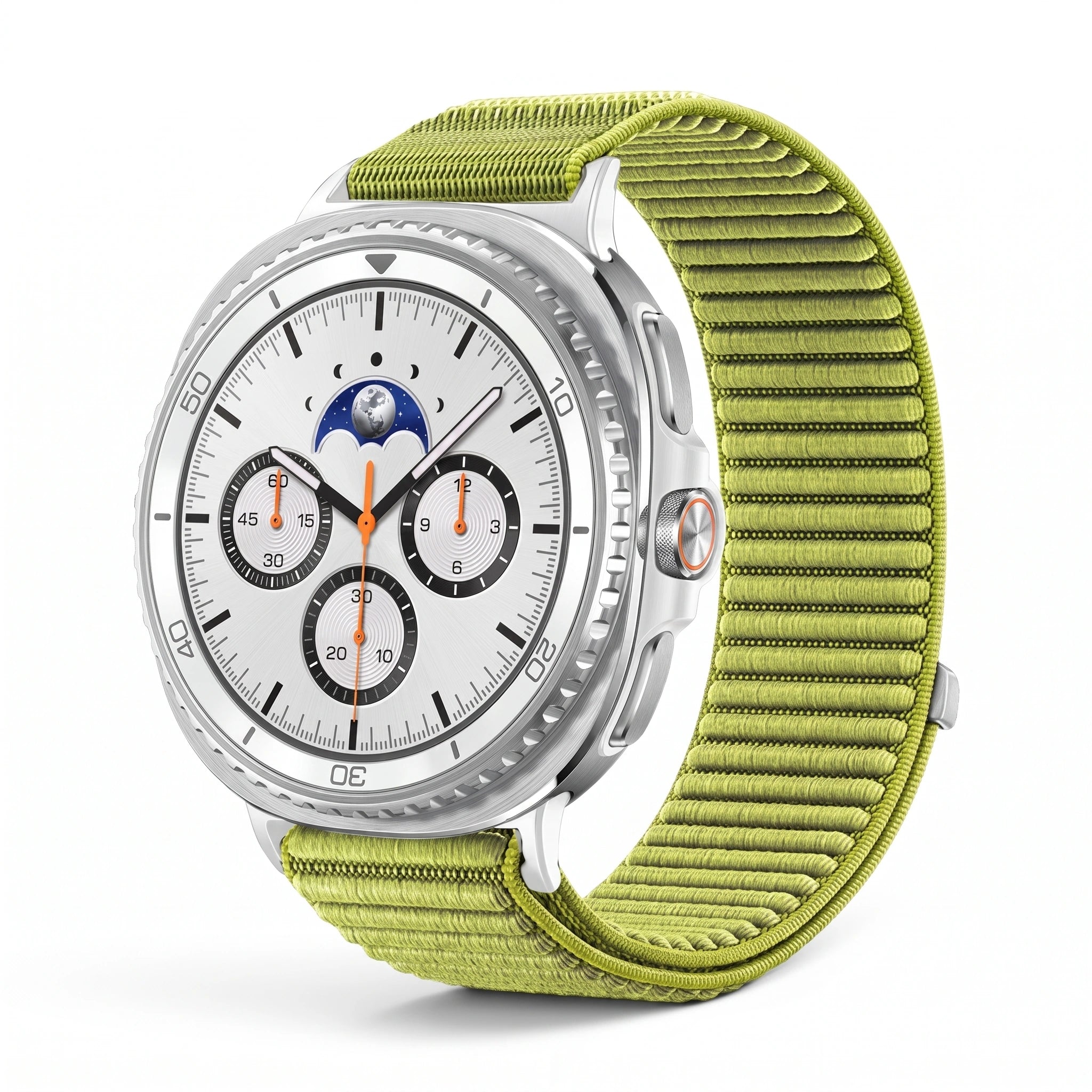 Bracelet Cocoon nylon vert - Samsung Galaxy Watch 8 | Clipz-it