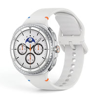 Bracelet Icon silicone blanc - Samsung Galaxy Watch 8 | Clipz-it