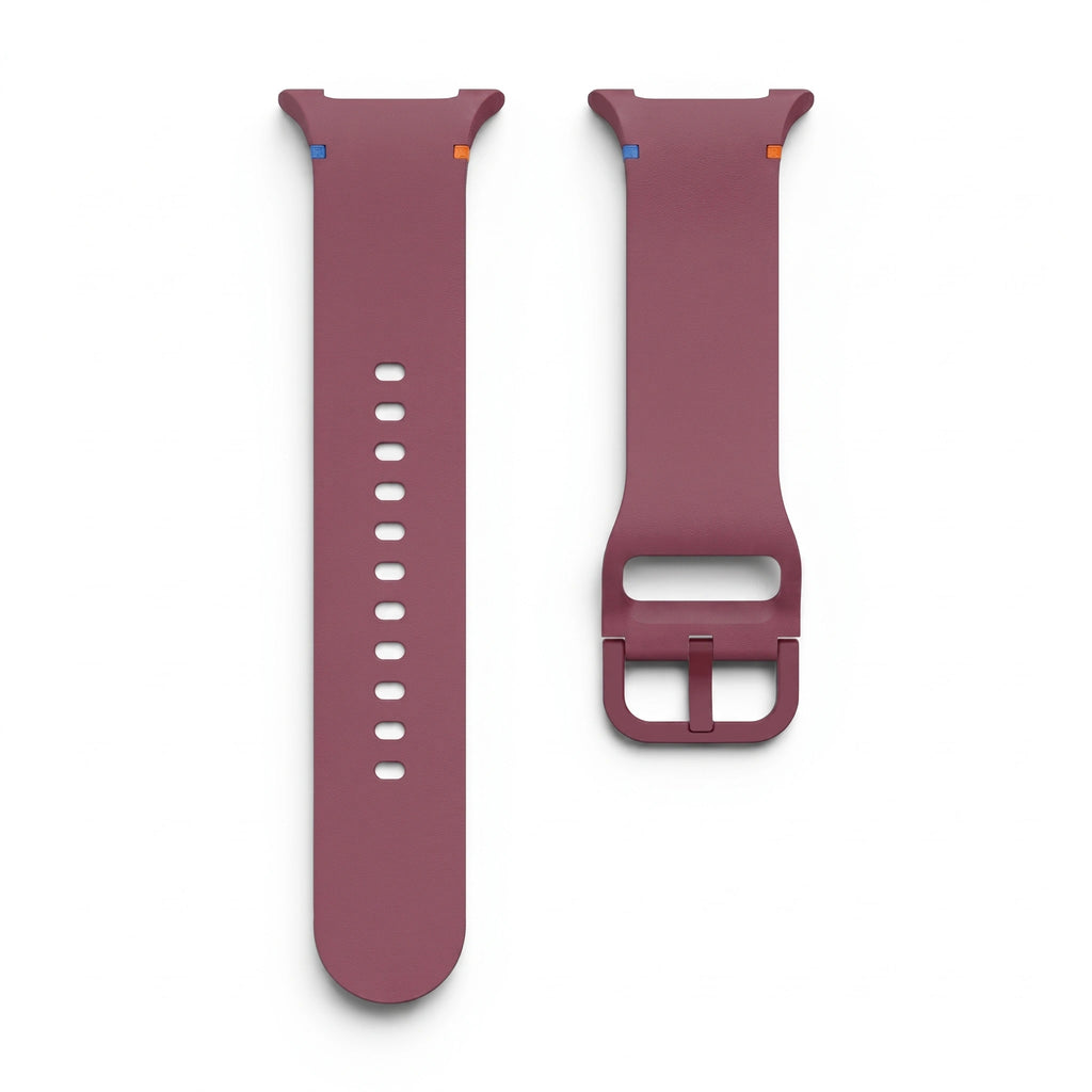 Bracelet Icon silicone bordeaux - Samsung Galaxy Watch 8 | Clipz-it