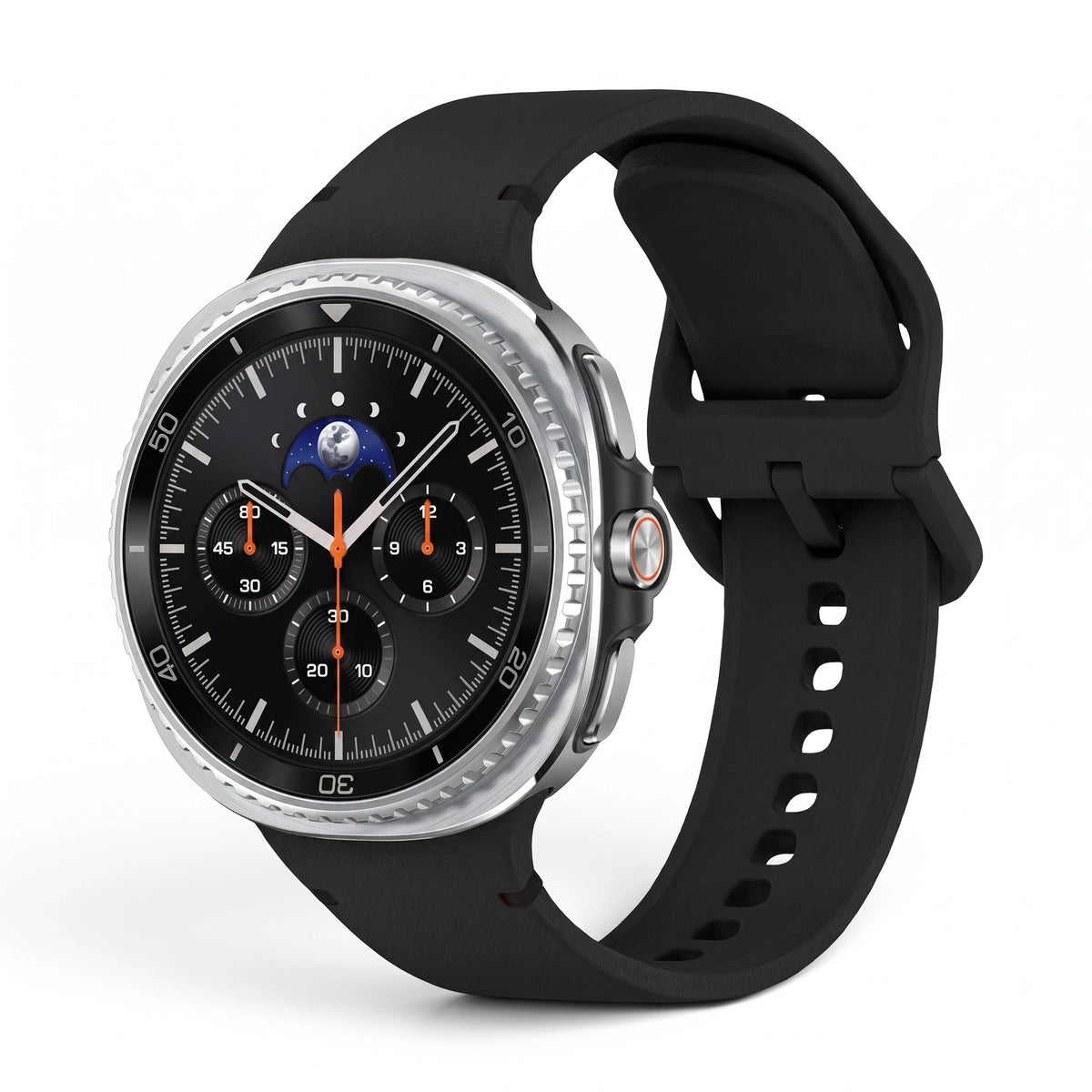 Bracelet Icon silicone noir - Samsung Galaxy Watch 8 | Clipz-it