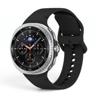 Bracelet Icon silicone noir - Samsung Galaxy Watch 8 | Clipz-it
