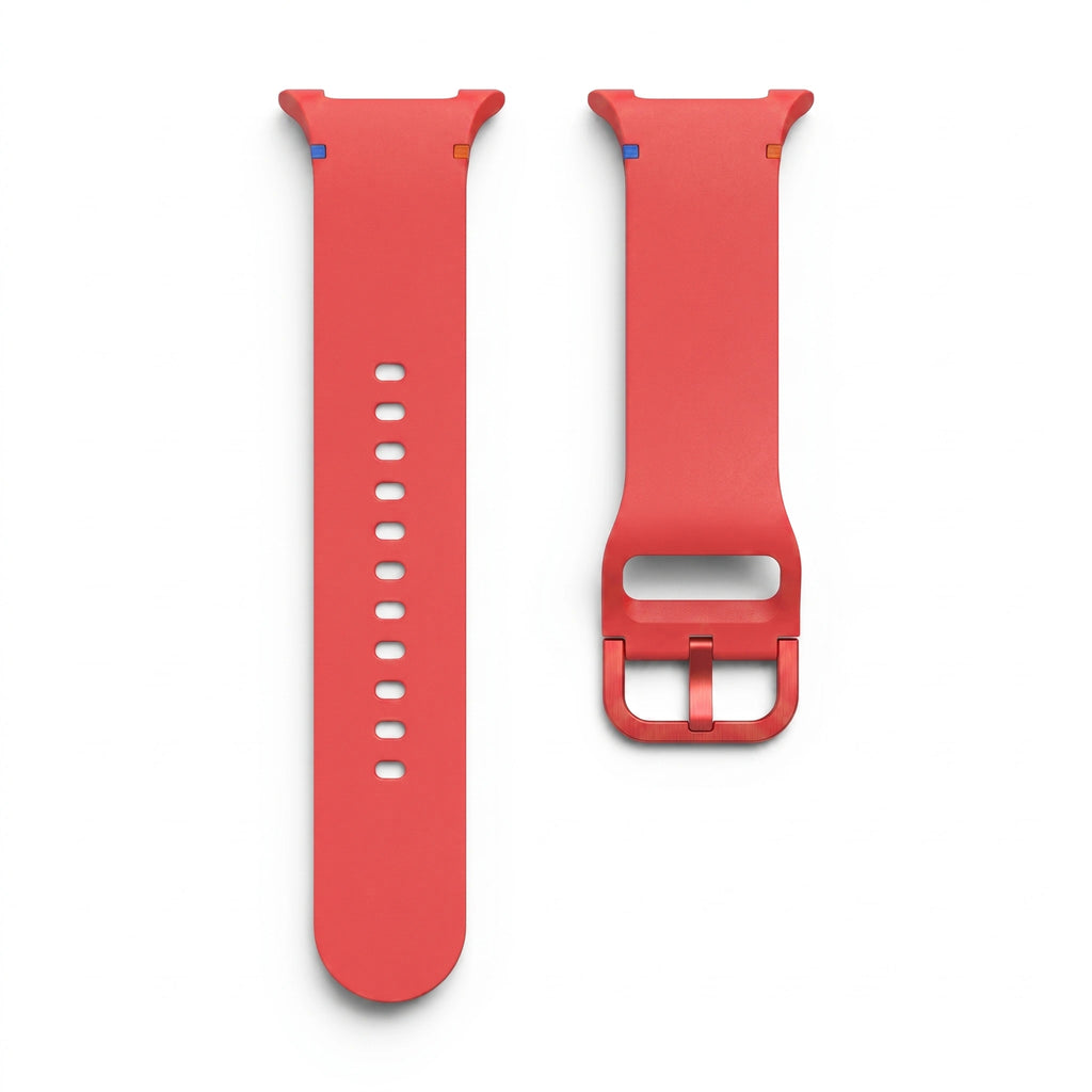 Bracelet Icon silicone rouge - Samsung Galaxy Watch 8 | Clipz-it