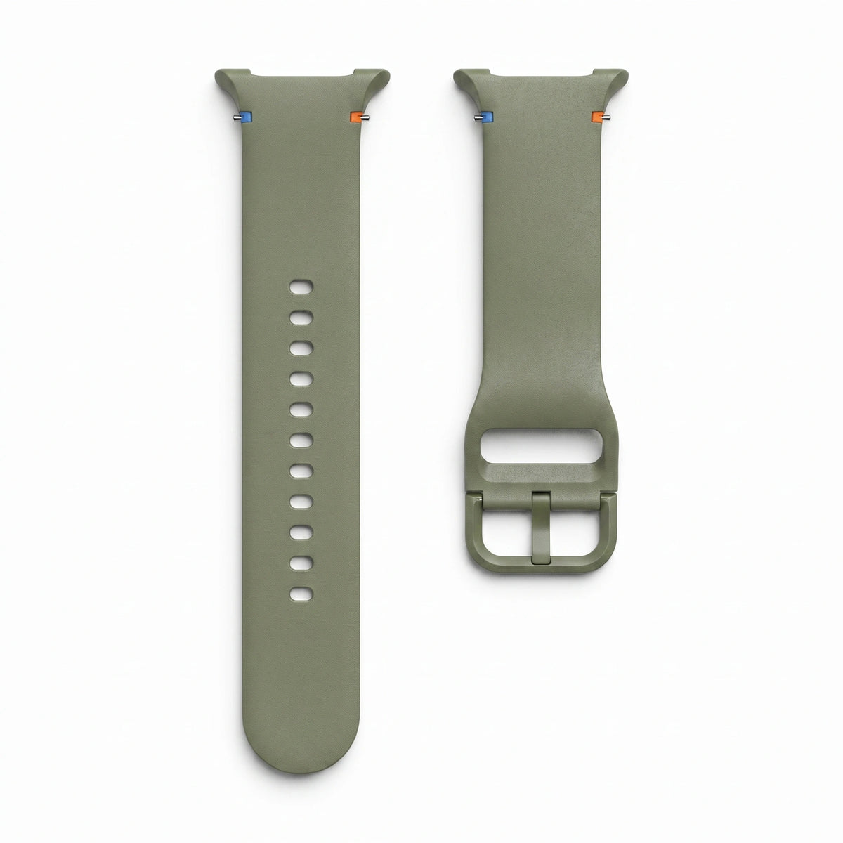 Bracelet Icon silicone vert militaire - Samsung Galaxy Watch 8 | Clipz-it