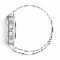 Bracelet Meridian acier acier, vue 3 - Samsung Galaxy Watch 8 | Clipz-it