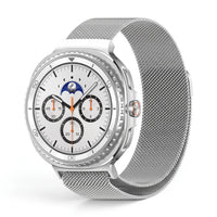 Bracelet Meridian acier acier - Samsung Galaxy Watch 8 | Clipz-it