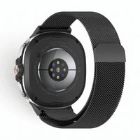 Bracelet Meridian acier noir, vue 2 - Samsung Galaxy Watch 8 | Clipz-it