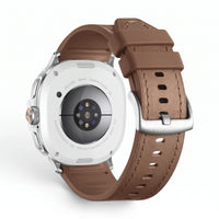 Bracelet Ranger cuir marron, vue 2 - Samsung Galaxy Watch 8 | Clipz-it