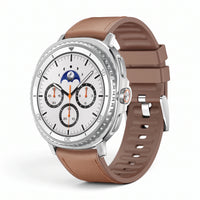 Bracelet Ranger cuir marron - Samsung Galaxy Watch 8 | Clipz-it
