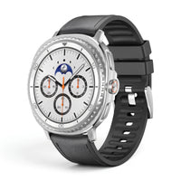 Bracelet Ranger cuir noir - Samsung Galaxy Watch 8 | Clipz-it