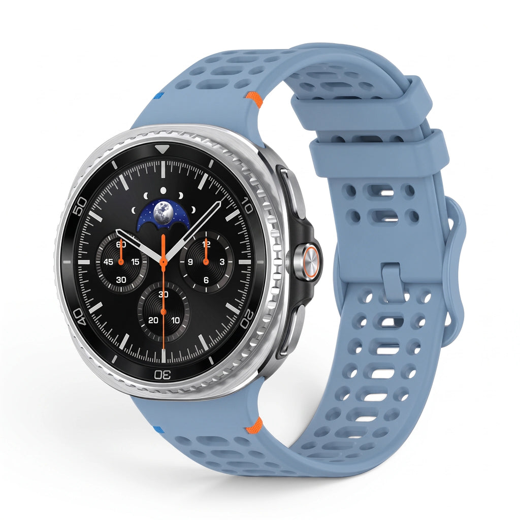 Bracelet Rush silicone bleu - Samsung Galaxy Watch 8 | Clipz-it