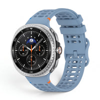 Bracelet Rush silicone bleu - Samsung Galaxy Watch 8 | Clipz-it