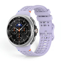 Bracelet Rush silicone mauve - Samsung Galaxy Watch 8 | Clipz-it
