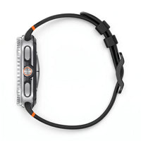 Bracelet Rush silicone noir, vue 3 - Samsung Galaxy Watch 8 | Clipz-it