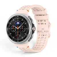 Bracelet Rush silicone rose - Samsung Galaxy Watch 8 | Clipz-it
