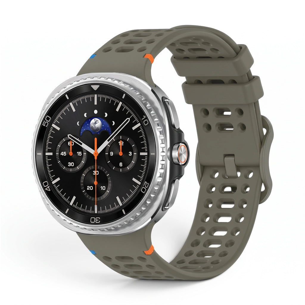 Bracelet Rush silicone vert - Samsung Galaxy Watch 8 | Clipz-it