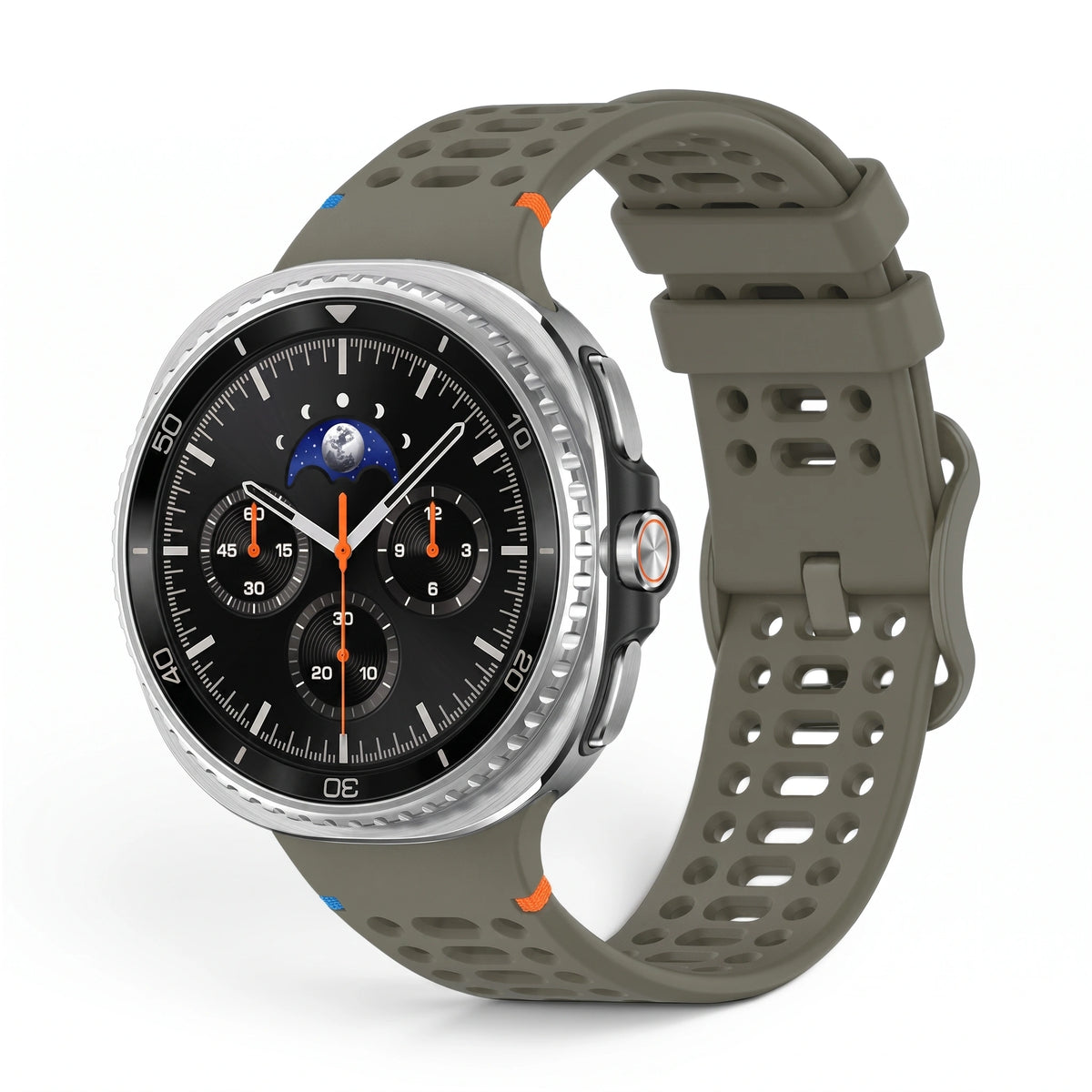 Bracelet Rush silicone vert - Samsung Galaxy Watch 8 | Clipz-it