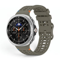 Bracelet Rush silicone vert - Samsung Galaxy Watch 8 | Clipz-it