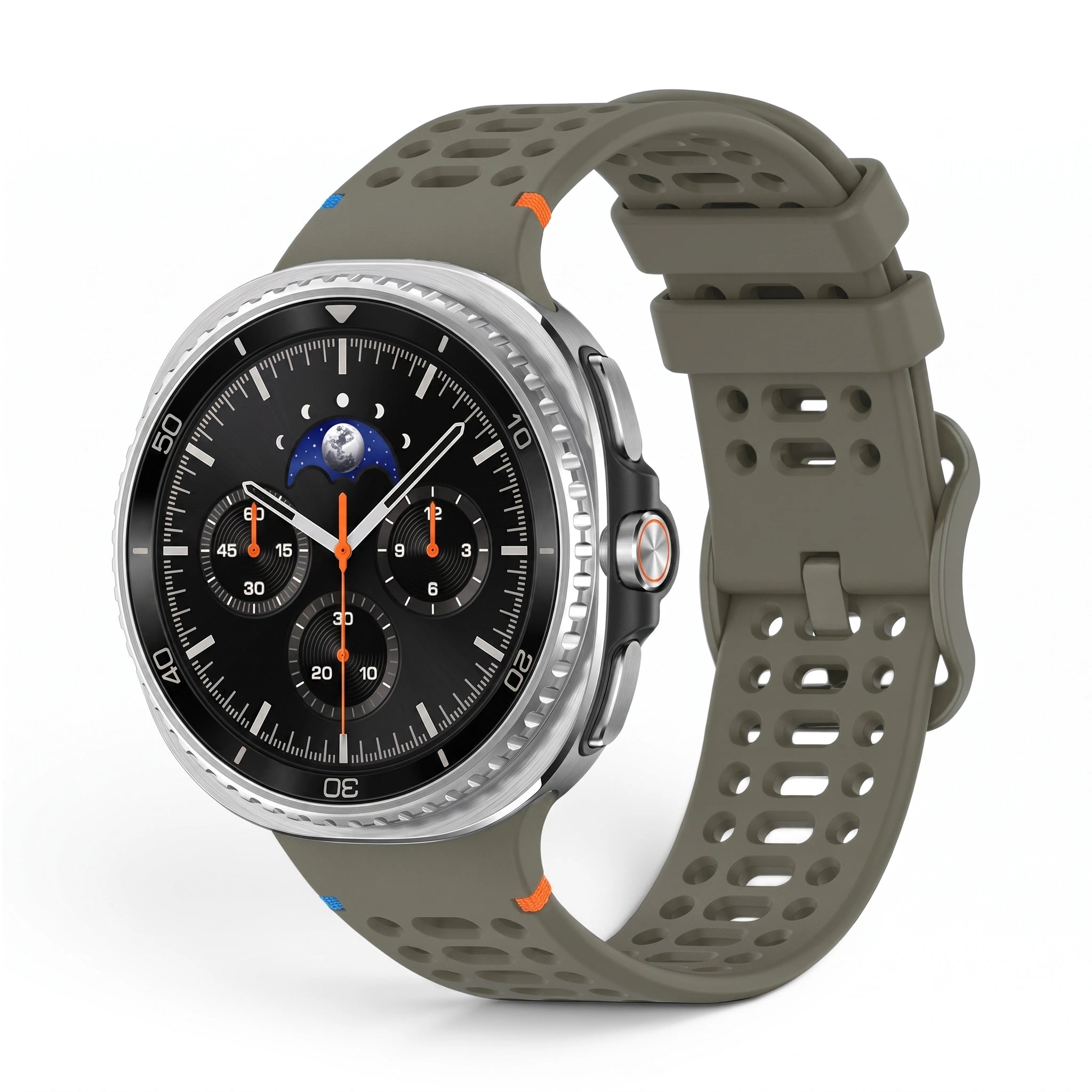 Bracelet Rush silicone vert - Samsung Galaxy Watch 8 | Clipz-it