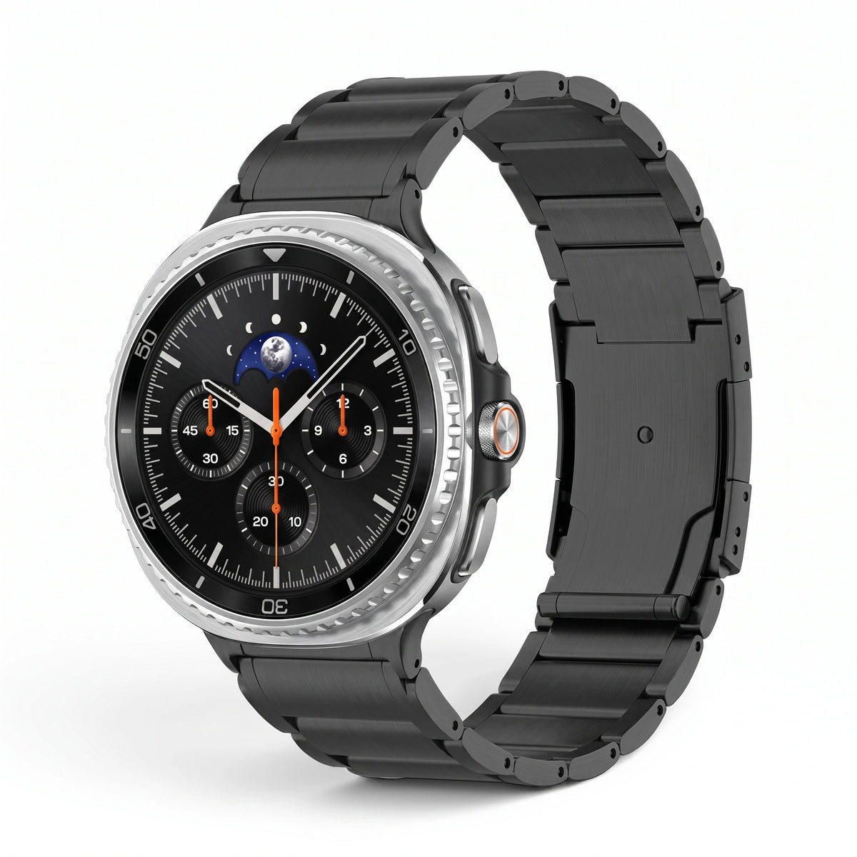Bracelet Vulcain titane noir - Samsung Galaxy Watch 8 | Clipz-it