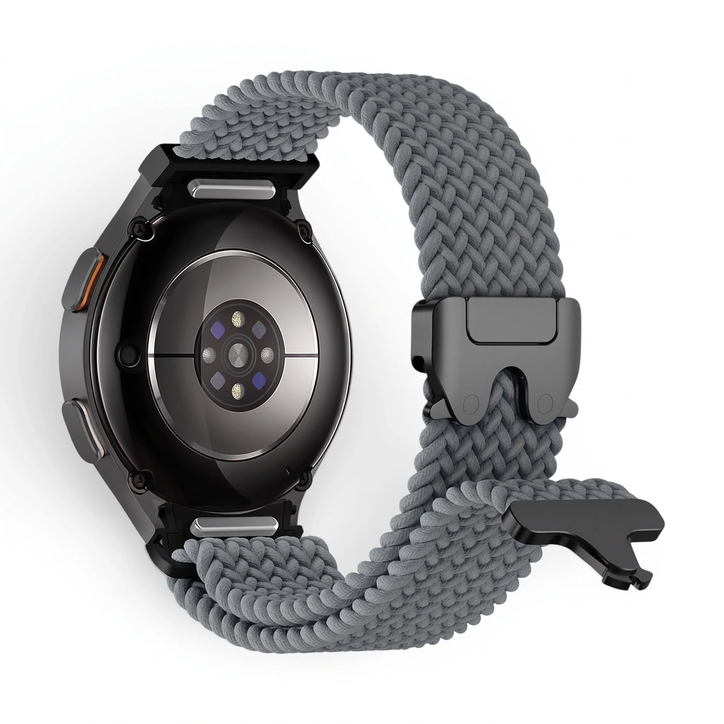 Bracelet Braid nylon gris - Samsung Galaxy Watch | Clipz-it