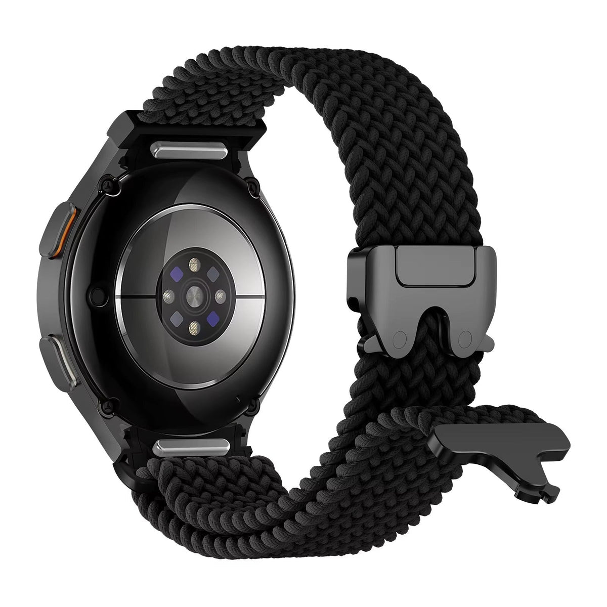 Bracelet Braid nylon noir - Samsung Galaxy Watch | Clipz-it