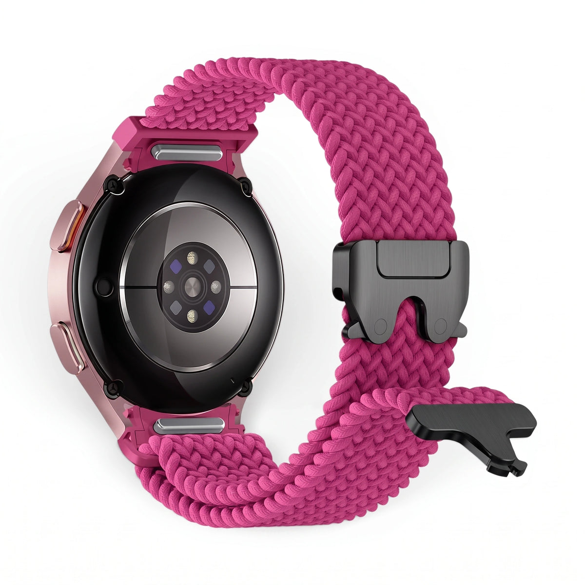 Bracelet Braid nylon rose - Samsung Galaxy Watch | Clipz-it