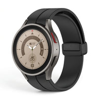 Bracelet Cadence silicone noir - Samsung Galaxy Watch | Clipz-it