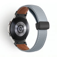 Bracelet Iris cuir bleu - Samsung Galaxy Watch | Clipz-it